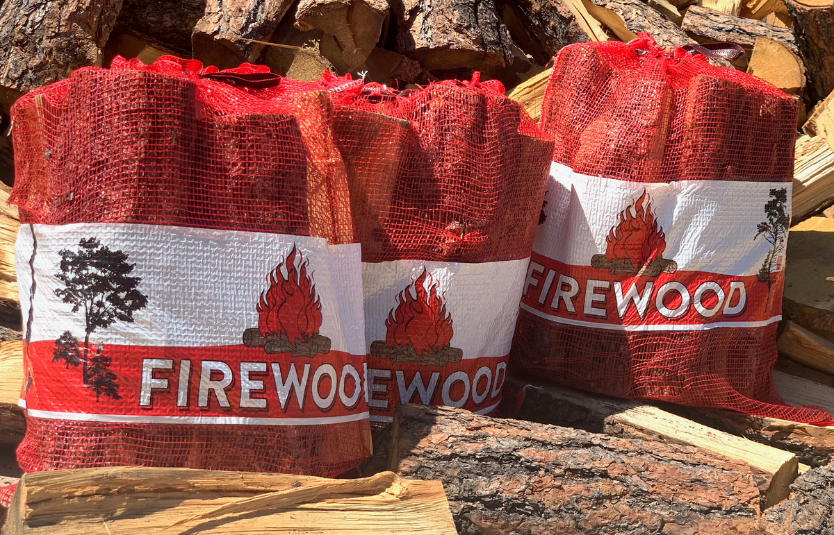 Bagged Pine 3 bags per order QC Firewood